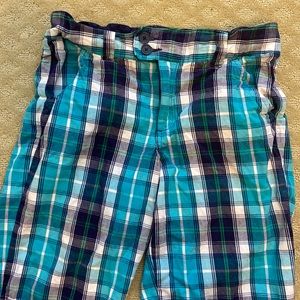 Cherokee Girls plaid shorts. XL 14-16